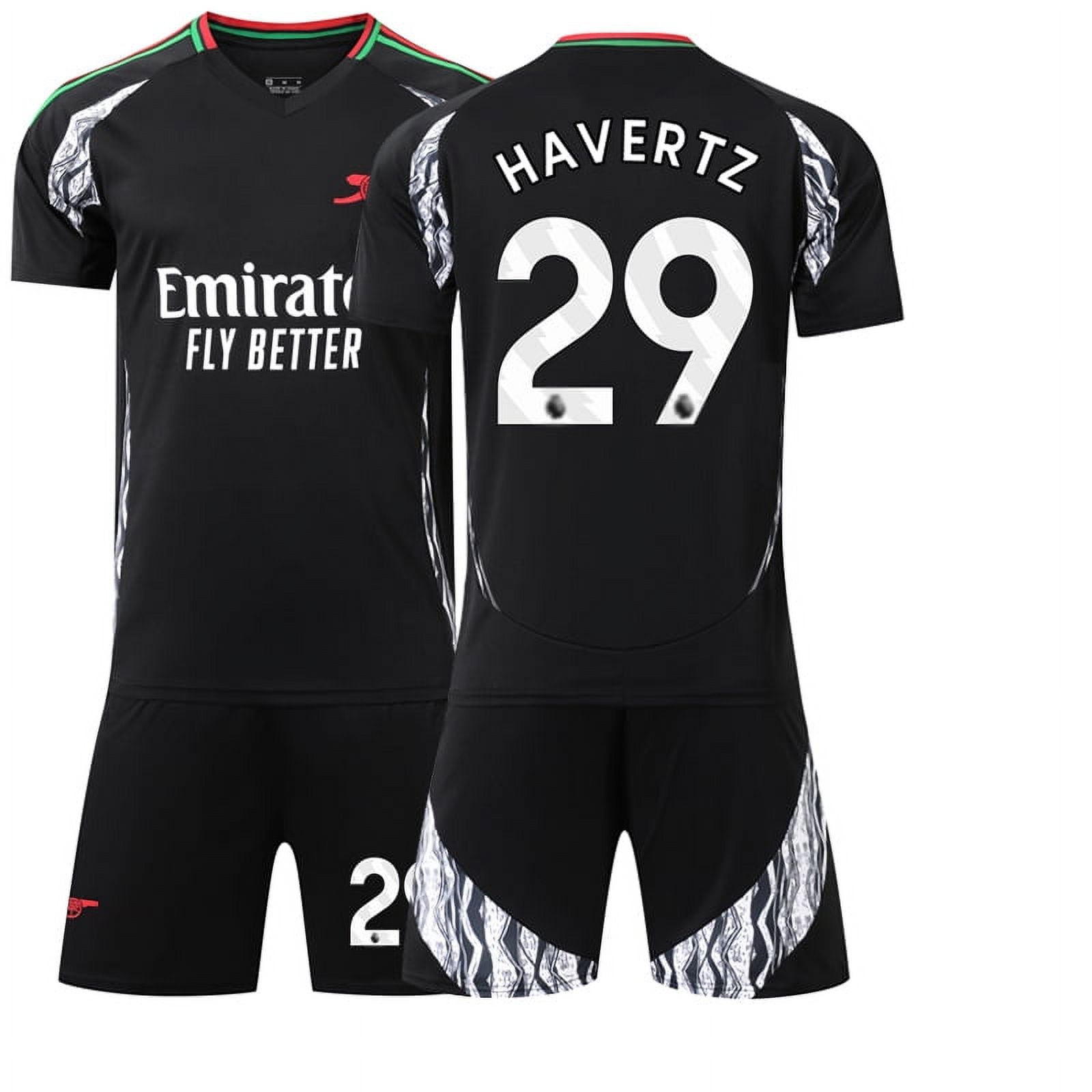 2025 Mens Kids Football Jersey HAVERTZ 29# TOMIYASU 18# QDEGAARD 8