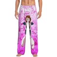 thumbnail image 1 of My Hero Academia Anime Cartoon All-Over Print Men'S Black Pajama Pants, 1 of 8