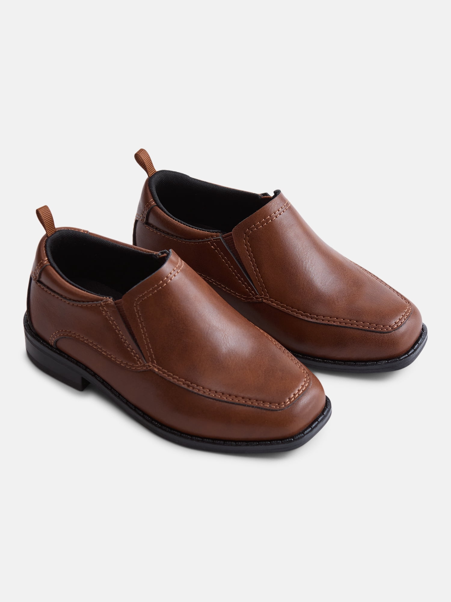 Wonder Nation Toddler, Little & Big Boys Slip On Dress Shoes