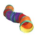 thumbnail image 1 of enjoywould Hamster Toy Collapsible S-shaped Animal Activity Tunnel Toy Waterproof Hideaway for Hamsters Rabbits Ferrets, 1 of 5