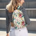 thumbnail image 5 of Balery Bird Butterfly Rose Mochila Clásica Impresa Básica para Viaje, Mochila Escolar Resistente al Agua, Mochila de Lona con Correas Ajustables-Medium, 5 of 5