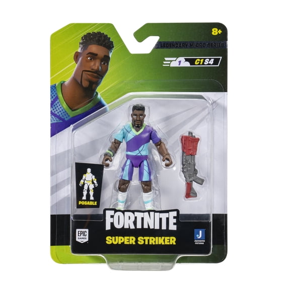 Fortnite Super Striker - Micro Legendary Series - 2.5 inch Figure with Tactical Shotgun