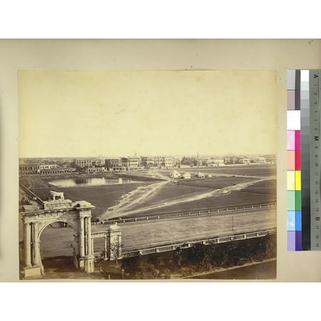 - LAMINATED POSTER Photograph from the Vibart Collection, of the Maidan at Calcutta taken by an unknown photographer ab Poster Print 24 x 36