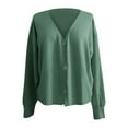 thumbnail image 1 of 2025 Cardigan à Boutons Long en Tricot pour Femmes Cardigans Solides pour Femmes Cardigan Rayé, 1 of 4