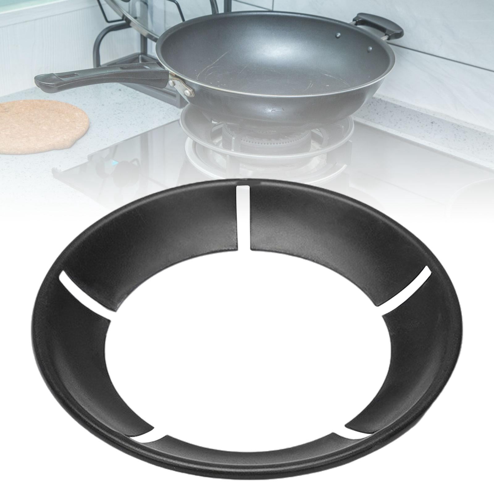 Windproof Pot Holder Gas Burner Cover Fireproof Windshield Wok  Trivets Iron Gas Cover Windproof for Home Pot Wok 5 Slot
