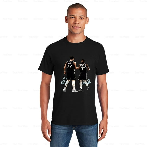 WéarCLOTHING Kyrie Irving Luka Doncic T-Shirt Short Sleeves, Gift, Basketball, Mavericks , for Unisex, up to size 5XL