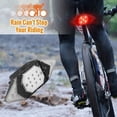 thumbnail image 5 of Wireless Rechargeable Bike Rear Light with Remote Control, Waterproof Turn Signals Brake Warning Light, Compatible with Most Bikes, 5 of 5