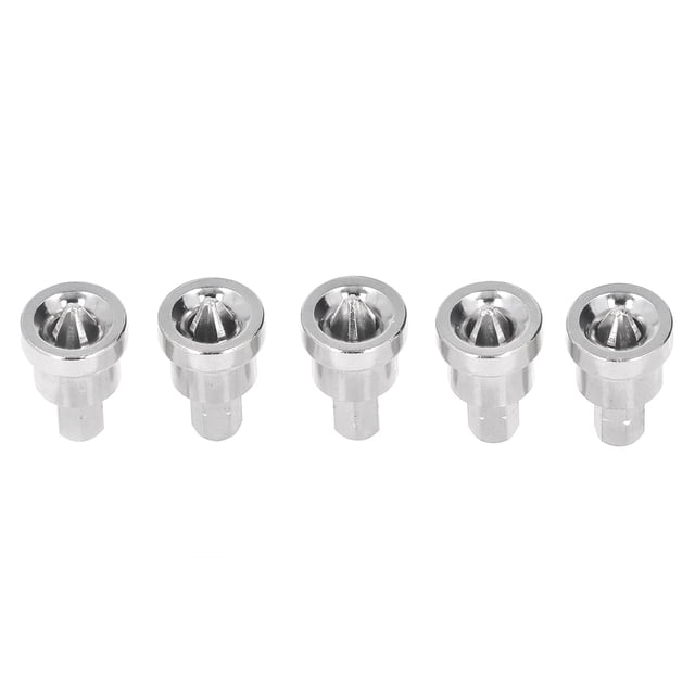 Brocas de Destornillador de Posicionamiento Magnético de 5 Piezas, Broca de Destornillador PH2 de Acero de Vanadio de Absorción Magnética de Vástago Hexagonal de 25 Mm