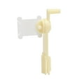 thumbnail image 1 of 1pc String Winder and 120pcs Plastic Floss Bobbins Embroidery Bobbins Plastic Thread Floss Organizer Cross-Stitch Thread Holder Cards, 1 of 8