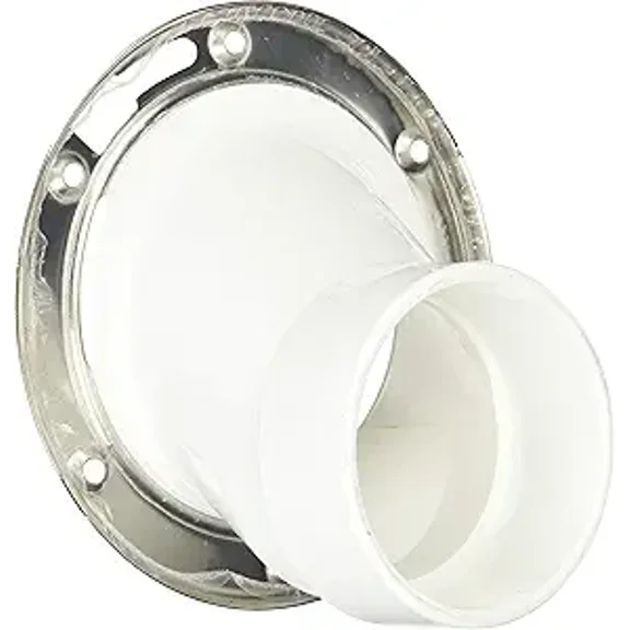 Sioux Chief Offset Mounting Block 889-POM - Full Flush Offset Flange - Metal, Multicolor