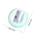 thumbnail image 3 of HCBY Compact Macaron Pencil Sharpener, Breakage-Proof Structure with Strong Metal Blade, Smooth Plastic Manual Sharpener for Colored and Eyebrow Pencils, 3 of 6