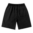 thumbnail image 4 of Laipiong Women's Baggy Wide Leg Shorts Summer 2026 Casual Drawstring High Waisted Trousers with Pockets Comfy Stretchy Beach Vacation Outfits, 4 of 5