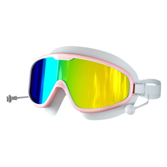 Swim Goggles Wide View Anti-Fog Swimming Goggles,No Leaking Waterproof Safety Glasses,High-Definition UV Protection Pool Goggles