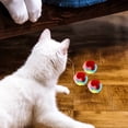 thumbnail image 2 of MIANGASTORE 15Pcs Colorful Cat Plaything Cat Self Diversion Toy Cat Chewing Toy Cat Chewing Ball, 2 of 7