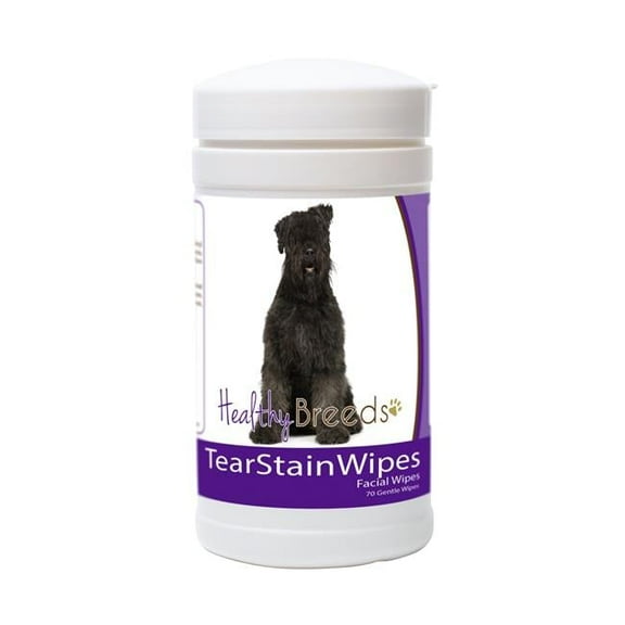 Healthy Breeds 840235152781 Bouvier des Flandres Tear Stain Wipes