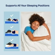 California Design Den 2-Pack Comfort Bed Pillows King size set of 2 for Sleeping, Pillows, for Back, Stomach or Side Sleepers, 20 x 36 Inches