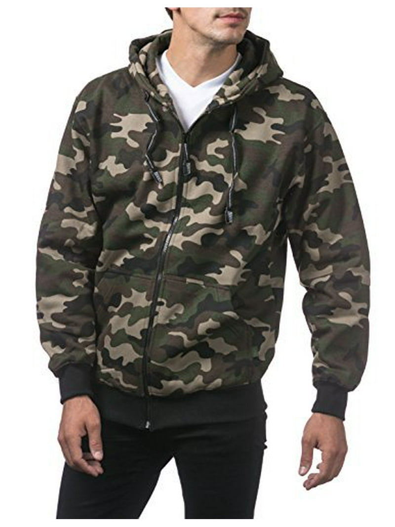 【PRO CLUB】 camouflage half zip jacket PRO CLUB】 camouflage half zip jacket