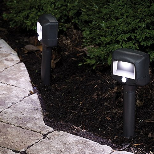 Wireless Motion Sensor Led Light Indoor Outdoor Security Stair Step Walkway Path 