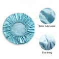 thumbnail image 3 of Shower Caps for Women, Double Waterproof Layers Bathing Shower Hat Hair Protection EVA Shower Caps Reusable, 3 of 6