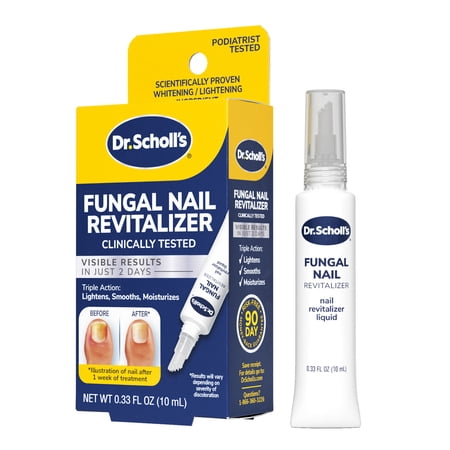 Dr. Scholl's Anti Fungal Nail Treatment Revitalizer Liquid, 0.33 Fl Oz