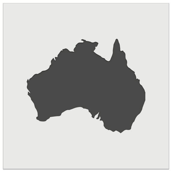 Australia Solid DIY Cookie Wall Craft Stencil - 4.5 Inch