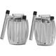 thumbnail image 1 of 2 piezas de pie para sillas de ruedas descansa de reemplazo de silla de ruedas para silla de ruedas elevando sillas de ruedas, 1 of 7