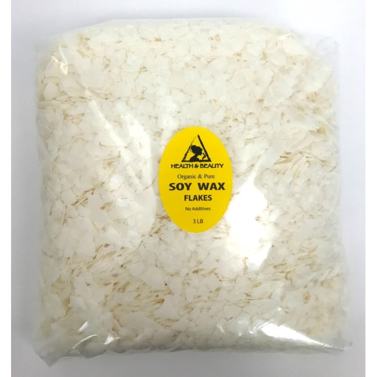 GOLDEN SOY AKOSOY WAX FLAKES ORGANIC VEGAN PASTILLES FOR CANDLE MAKING