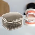 thumbnail image 4 of Estuche Limpiador Taza con colador Cesta 8 jinwen Caso de dentadura, 4 of 5