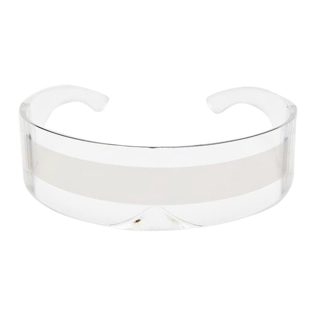 Gafas de sol de una pieza Novedad Fiesta Cosplay Sunnimix Claro