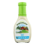 Organicville Salad Dressing Ranch -- 8 fl oz Pack of 3