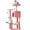 Pink, variant on Cat Tree, 44-Inch Cat Tower with Sisal Scratching Post, Multi-Level Plush Pet' Toy Tree with Climbing Ladder, Pink