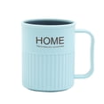 thumbnail image 1 of Taza de lavado Bicolor, cepillo de dientes doméstico para hacer gárgaras, taza de cepillo de dientes espesada de plástico con mango, 1 of 5