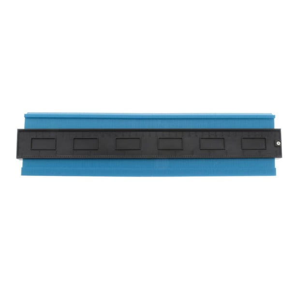 1pc 38cm Hogar Durable de Baldosas - azul Yotijar Medidor de perfil de contorno