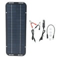 thumbnail image 2 of Panel Solar Portátil, Durabilidad De Estabilidad Del Cargador De Batería De Coche Solar Ligero De 12V 5W Para RV, 2 of 7