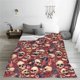 thumbnail image 5 of Fotbe Skull record Guitar music Manta de Franela Acolchonada con Estampado, Súper Suave y Esponjosa, Extra Grande para Sofá, Cama, Uso Todo el Año-80"x60", 5 of 7