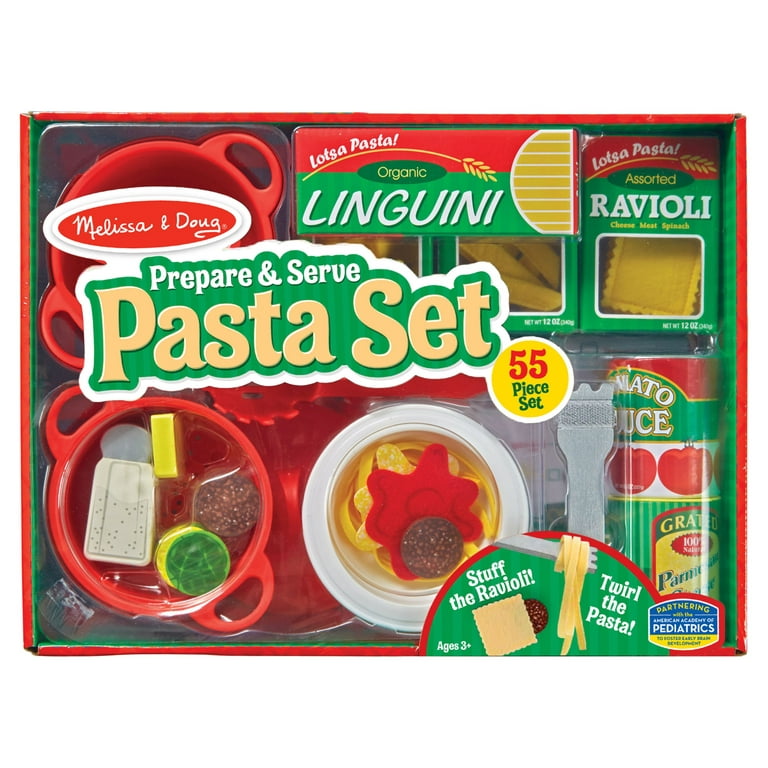 Soft Pasta Set, Play Food