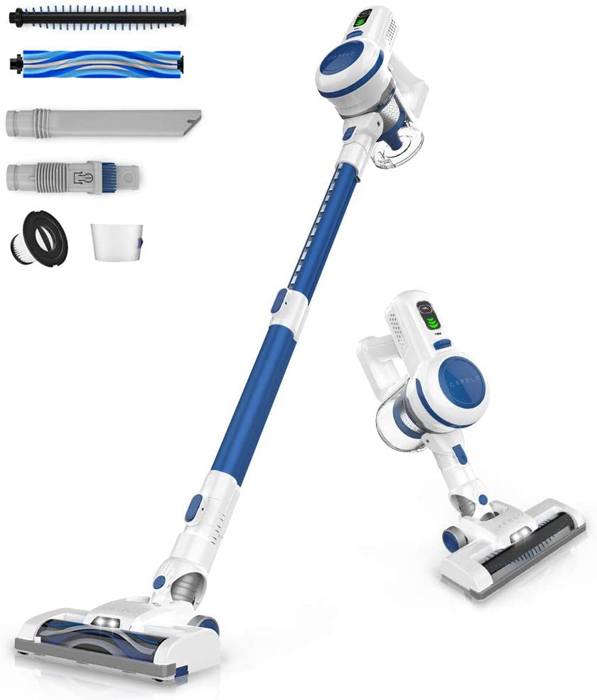 ORFELD Cordless Vacuum, Stick Vacuum Cleaner 4 in 1, Upgrade Version