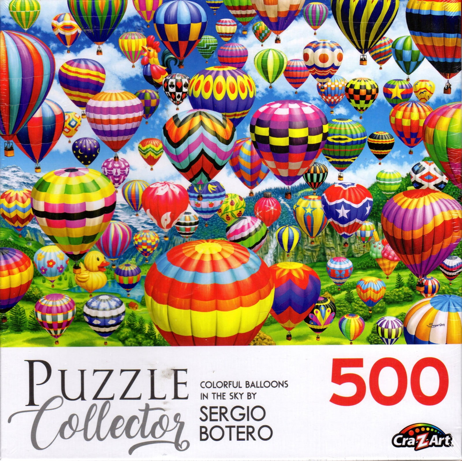 500 Pieces for sale online Puzzlebug CraZart Grand Bazzar Colorful Pottery Jigsaw Puzzle 
