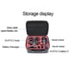 thumbnail image 4 of Bewildely Avata Drone EVA bolsa impermeable caso para 2 cajas de almacenamiento a prueba de polvo a prueba de golpes Juguetes, 4 of 6