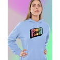 thumbnail image 2 of Proud Ally Colorful Banner Hoodie Women -Smartprints Designs, Female XX-Large, 2 of 4