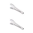 thumbnail image 2 of Pinza para alimentos Cateissary de acero inoxidable Plata 13x2.8 cm 2Conjunto, 2 of 6