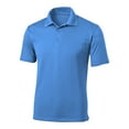 thumbnail image 7 of Mafoose Mens Polyester Micropique Sport-Wick Polo Shirt Blue Lake 3X-Large, 7 of 7