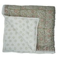 thumbnail image 2 of Block print cotton quilt, handmade quilted cotton warm quilt, 103"X95", 2 of 5
