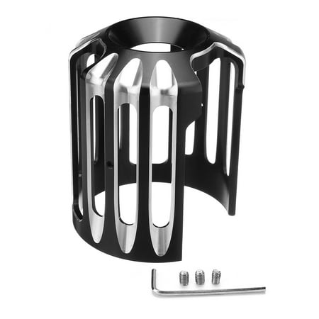 CNC Aluminum Oil Filter Cover Cap Trim Black For -Davidson Twin Cam Models