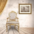 thumbnail image 3 of Hendrik Hondius the Elder 24x20 Gold Ornate Framed and Double Matted Museum Art Print Titled - Trees and Two&nbsp;Cottages (17th&nbsp;Century), 3 of 4