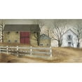 thumbnail image 3 of Jacobs, Billy 18x11 Black Modern Framed Museum Art Print Titled - Old Stone Barn, 3 of 5