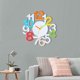 thumbnail image 4 of Decoración De Pared Reloj De Pared Digital 3D Para La Decoración De La Habitación De La Oficina En El Hogar Sweethay HA039829-02, 4 of 6