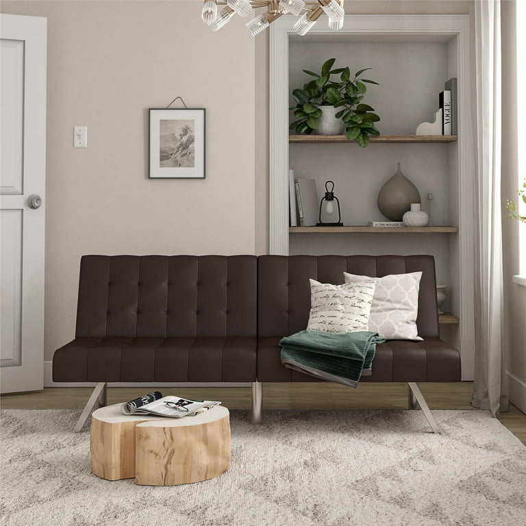 Mainstays morgan convertible tufted on sale futon