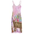thumbnail image 5 of Easter Bunnies Rabbits Sleeveless Dress Woman Fashion Long Dresses Women's Summer Suit Dress Summer 2025 Women, 5 of 7