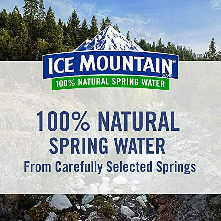 Ice Mountain® Spring Water, 8 oz 12-Pack